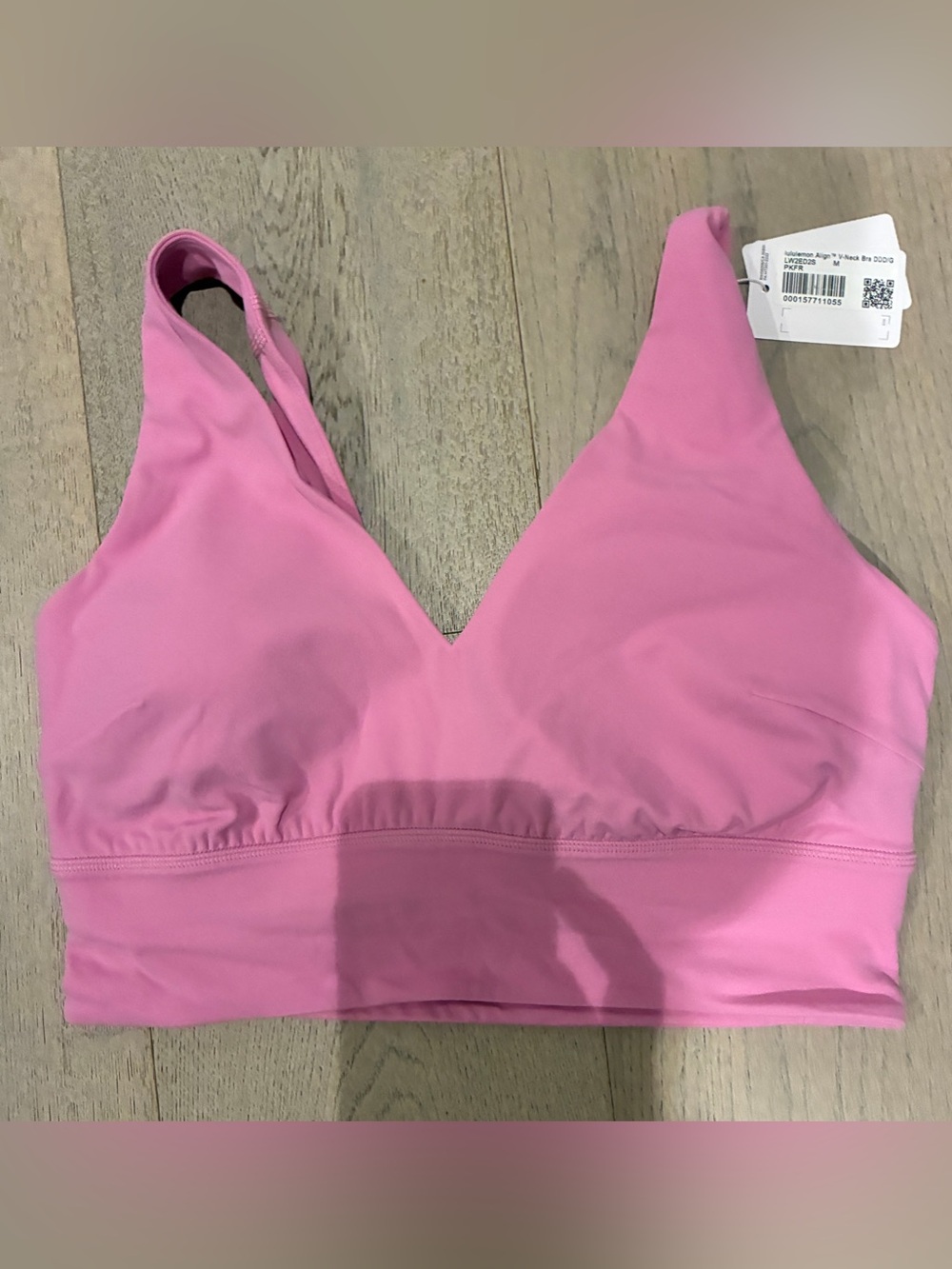 Lululemon Align Pink V-Neck Bra - NWT